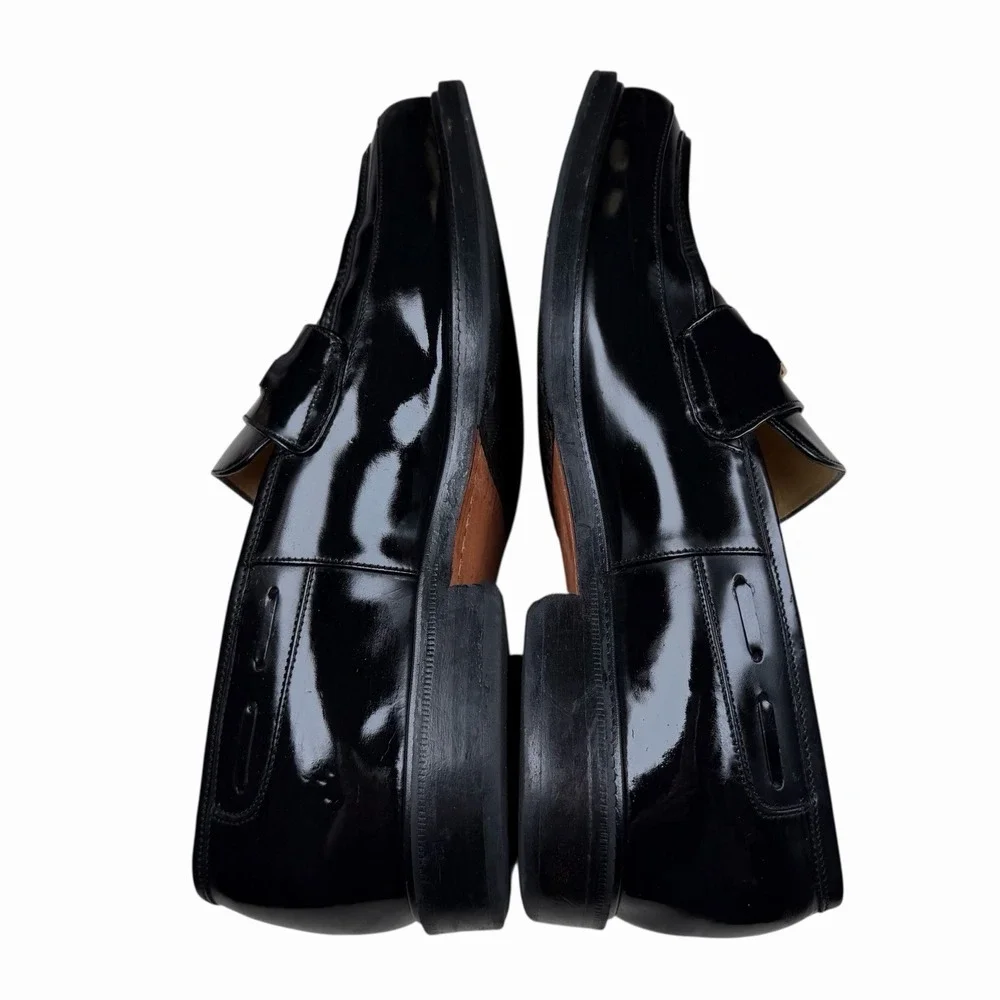 SIAM LEATHER GOODS Custom Leather Men's Loafers Dress Shoes‎ Sz 42 / 9 US approx